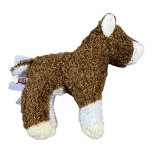 Douglas Cuddle Toy 1505 Buffy Baby Goat Plush 7” Stuffed Animal - New with‎ Tags